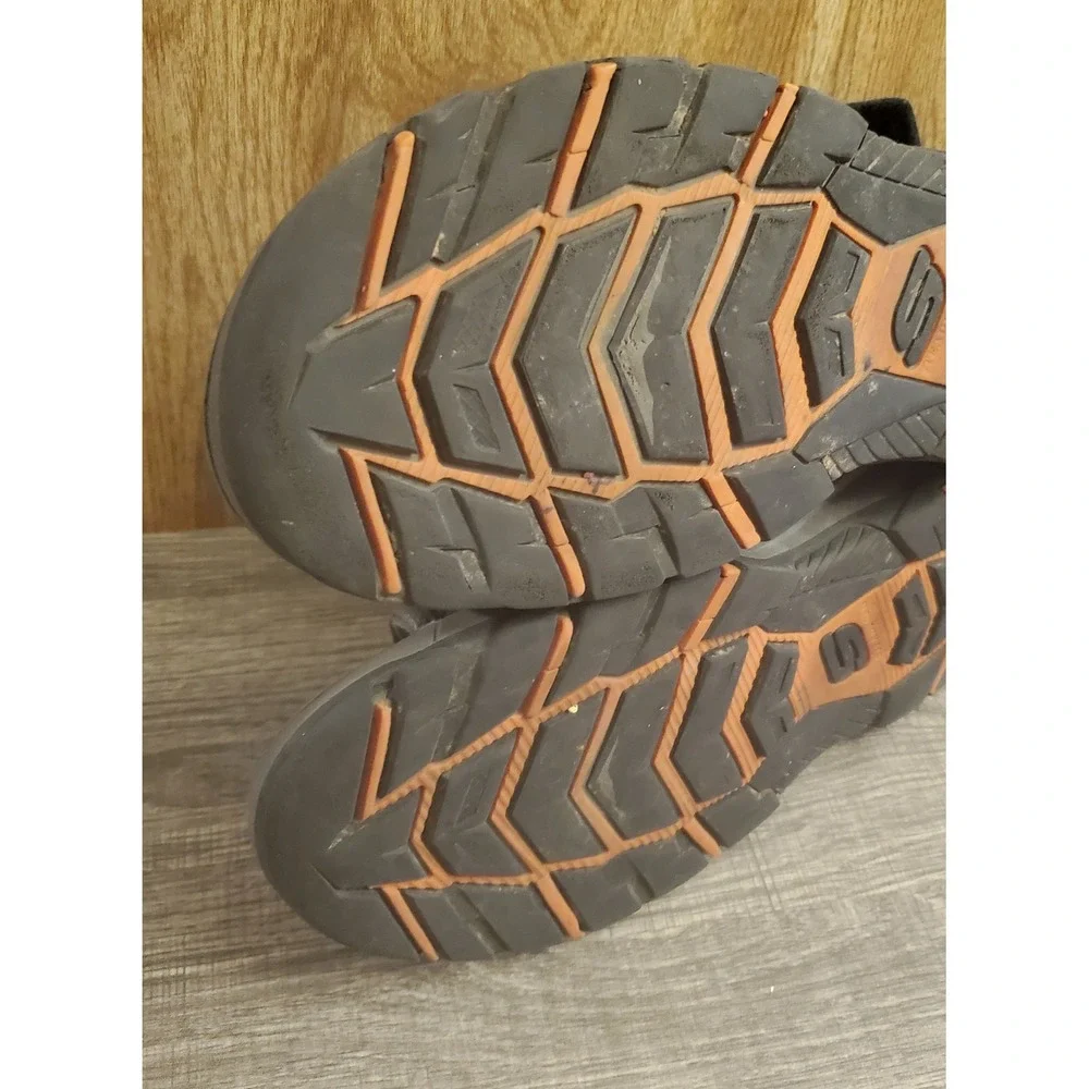 Skechers Tresmen Garo Relaxed Fit Strap Sandals Men's Size 12 Black‎